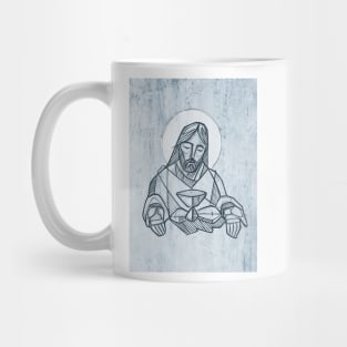 Jesus Christ at the Last Supper Mug